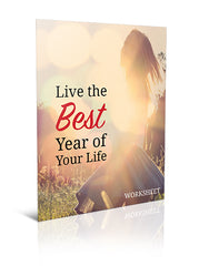 Live the Best Year of Your Life - Worksheet - (Downloadable – PDF)