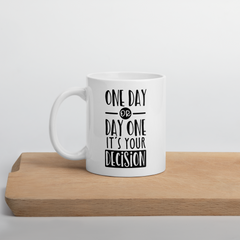 Stay Focused & Never Give Up - Coffee Mug