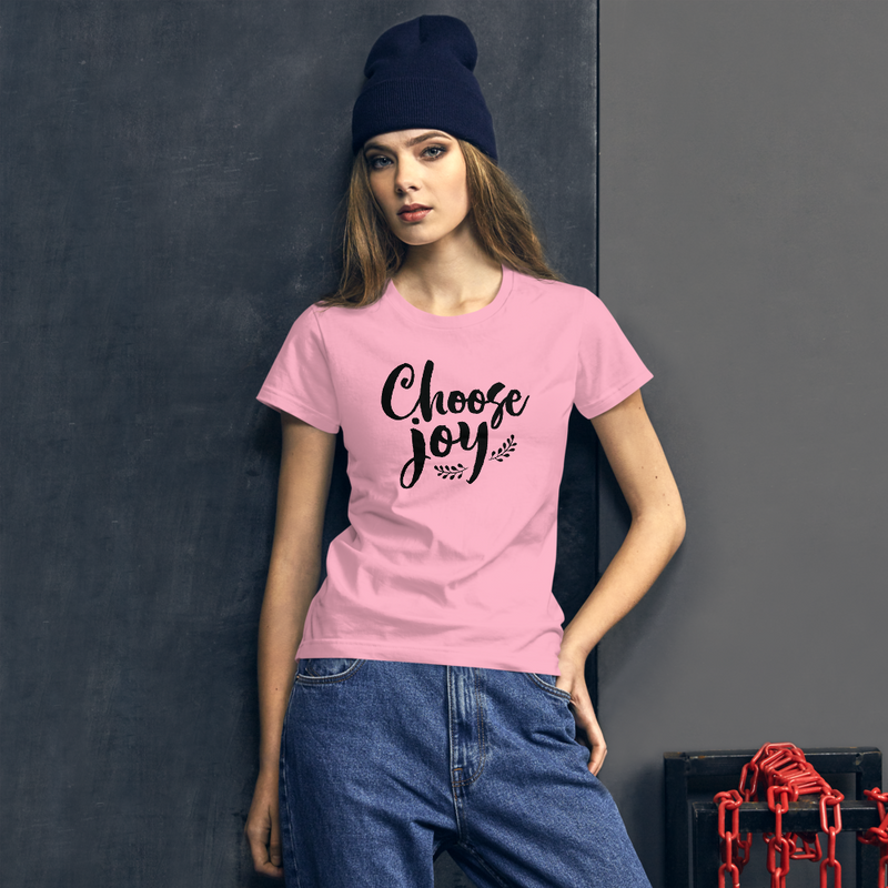 Choose Joy - Women's Cotton T-Shirt