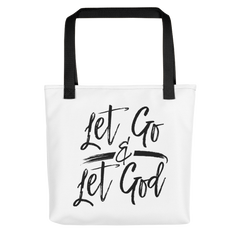 Let Go & Let God - Tote Bag