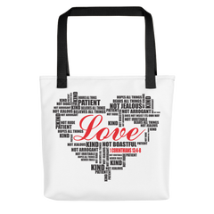 Love Is Patient, Love Is Kind - Tote Bag