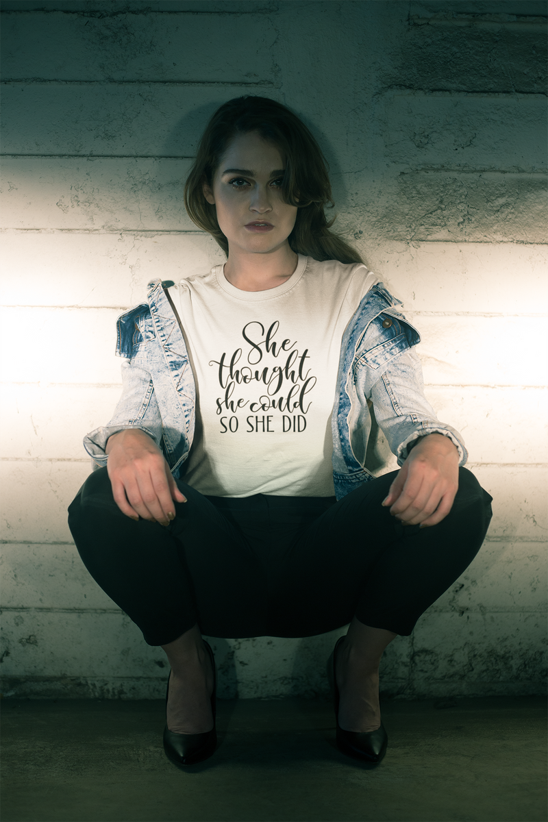She Thought She Could - Cotton T-Shirt