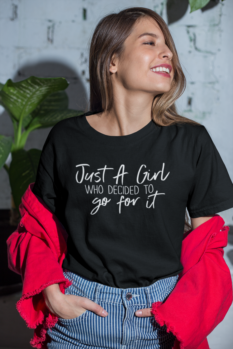 Just A Girl - Cotton T-Shirt
