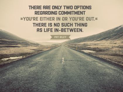 There Are Only Two Options - Motivational/Inspirational Wallpaper (Downloadable JPEG)
