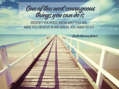 One of the Most Courageous - Motivational/Inspirational Wallpaper (Downloadable JPEG)
