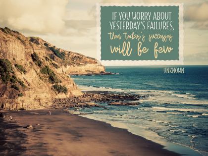If You Worry About - Motivational/Inspirational Wallpaper (Downloadable JPEG)