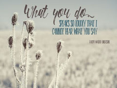 What You Do - Motivational/Inspirational Wallpaper (Downloadable JPEG)