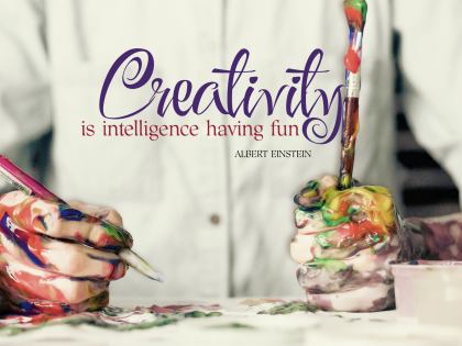 Creativity - Motivational/Inspirational Wallpaper (Downloadable JPEG)