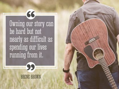 Owning Your Story - Motivational/Inspirational Wallpaper (Downloadable JPEG)