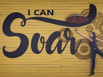 I Can Soar - Motivational/Inspirational Wallpaper (Downloadable JPEG)