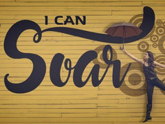 I Can Soar - Motivational/Inspirational Wallpaper (Downloadable JPEG)