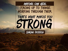 Anyone Can Hide - Motivational/Inspirational Wallpaper (Downloadable JPEG)