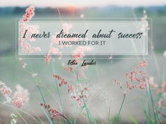 I Never Dreamed About - Motivational/Inspirational Wallpaper (Downloadable JPEG)