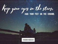 Keep Your Eyes - Motivational/Inspirational Wallpaper (Downloadable JPEG)