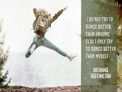 I Do Not Try to Dance - Motivational/Inspirational Wallpaper (Downloadable JPEG)