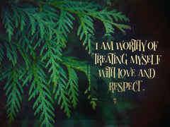 I Am Worthy - Motivational/Inspirational Wallpaper (Downloadable JPEG)