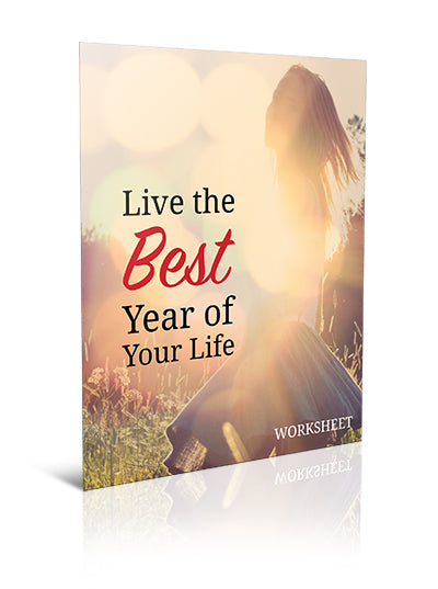 Live the Best Year of Your Life - Worksheet - (Downloadable – PDF)