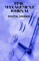Time Management Journal – Digital Journal - (Downloadable – PDF)