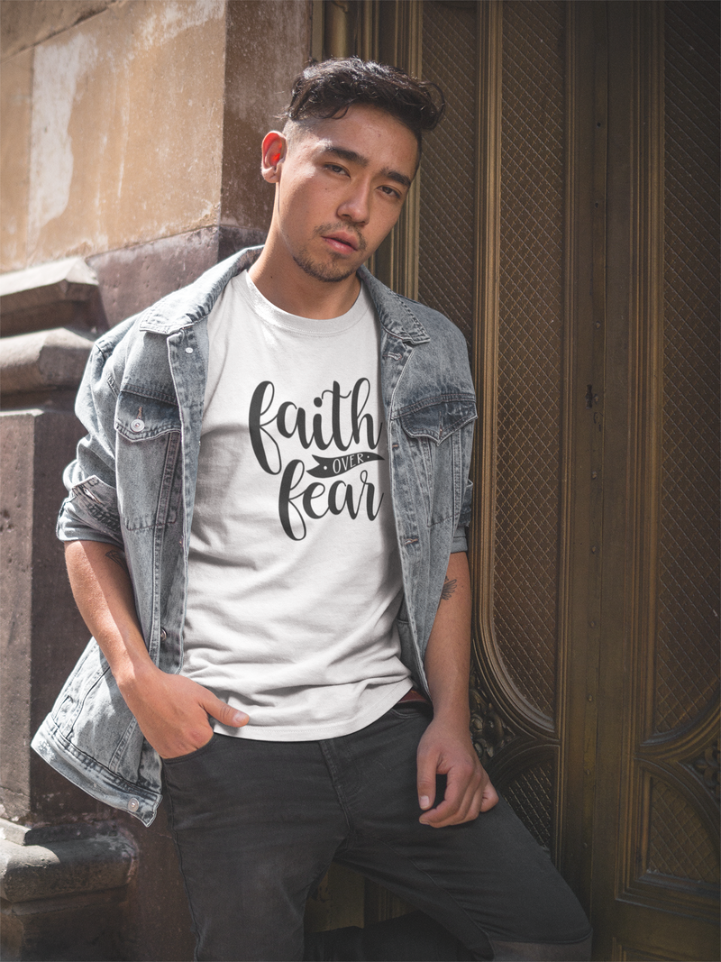 Faith Over Fear - Cotton T-Shirt