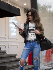 Confident Women Empower Women - Cotton T-Shirt