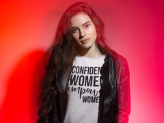 Confident Women Empower Women - Cotton T-Shirt