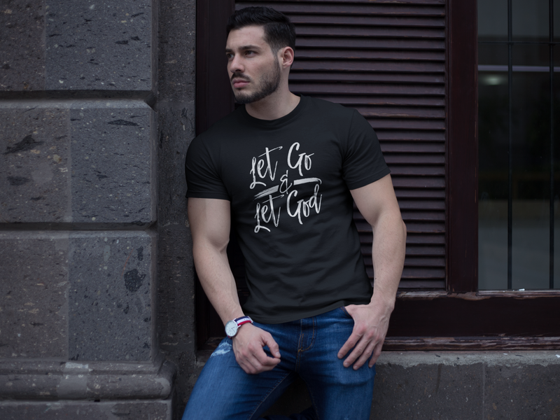 Let Go & Let God - Cotton T-Shirt