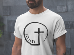 Believe Cross - Cotton T-Shirt