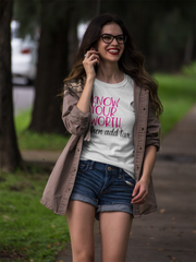 Know Your Worth - Cotton T-Shirt