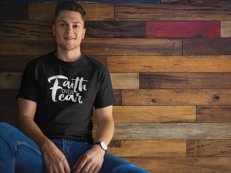Faith Over Fear - Cotton T-Shirt