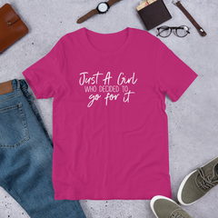 Just A Girl - Cotton T-Shirt