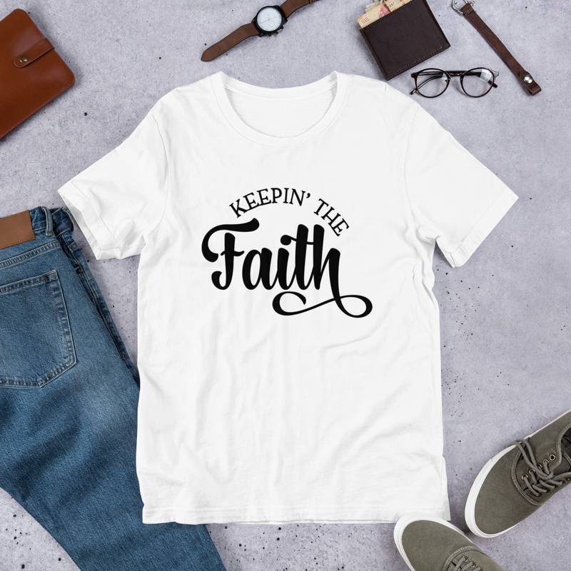 Keepin' The Faith - Cotton T-Shirt