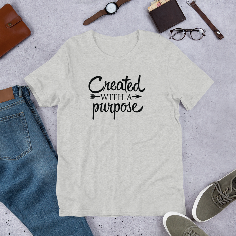 Created with a Purpose - Cotton T-Shirt