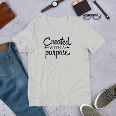 Created with a Purpose - Cotton T-Shirt