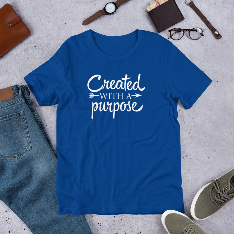 Created With A Purpose - Cotton T-Shirt