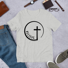 Believe Cross - Cotton T-Shirt