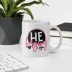 He Forgives - Coffee Mug