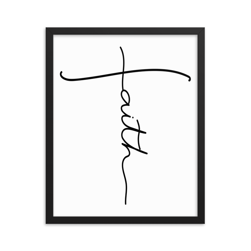 Faith - Framed Poster