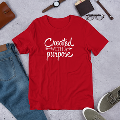 Created With A Purpose - Cotton T-Shirt
