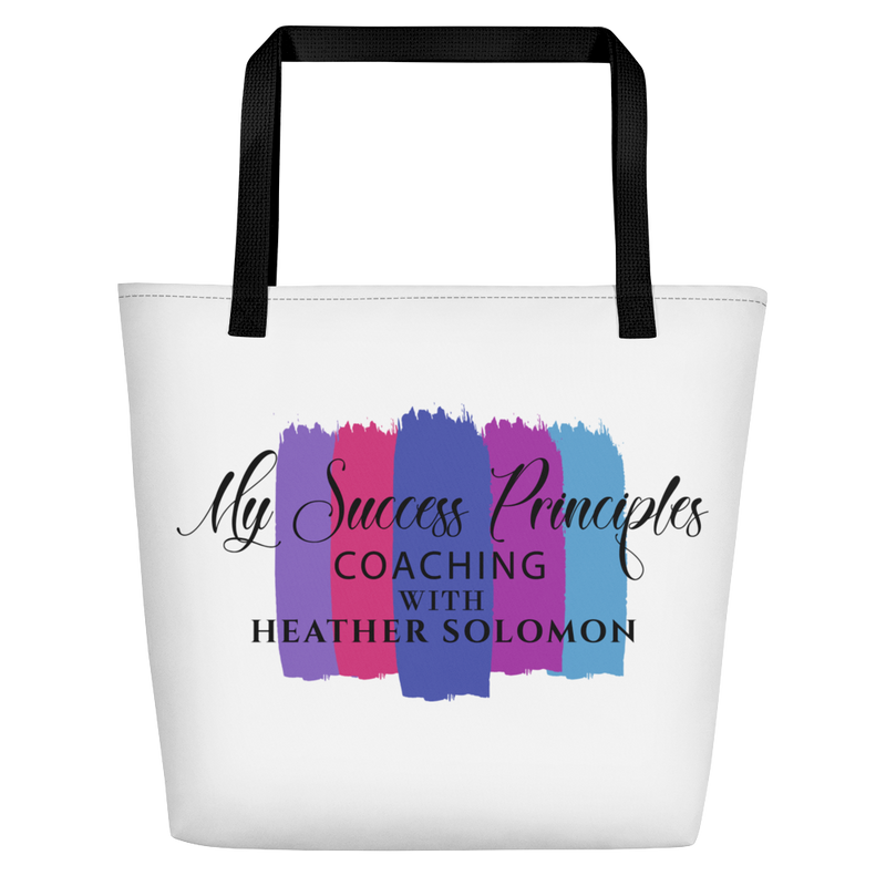 My Success Principles Coaching - Signature - Beach Bag