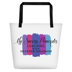 My Success Principles Coaching - Signature - Beach Bag