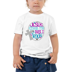 Jesus Loves Me This I Know - Toddler Short Sleeve Tee