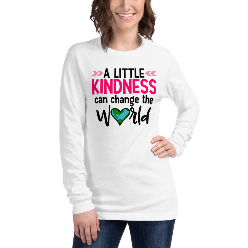 A Little Kindness Can Change the World - Blue - Toddler Short Sleeve Tee