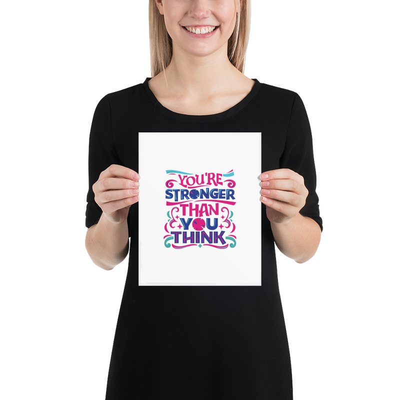 You're Stronger Than You Think - Poster