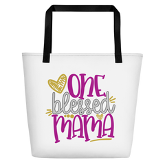 One Blessed Mama - Beach Bag