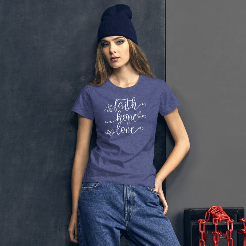 Faith Hope Love - Women's Cotton T-Shirt