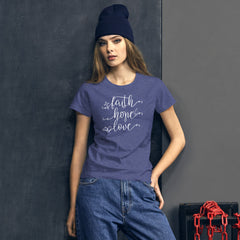 Faith Hope Love - Women's Cotton T-Shirt