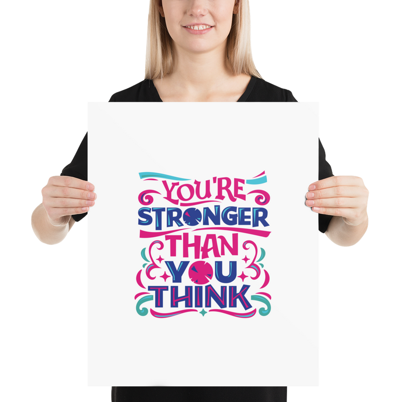 You're Stronger Than You Think - Poster