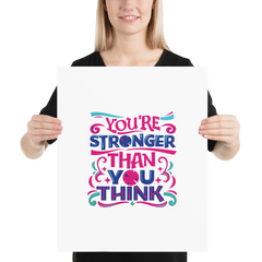 You're Stronger Than You Think - Poster