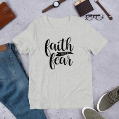 Faith Over Fear - Cotton T-Shirt