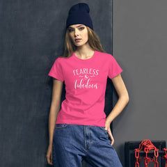 Fearless & Fabulous - Women's Cotton T-Shirt